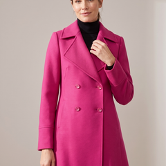 Renata-June | Women's Double-Breasted Trench Coat detail