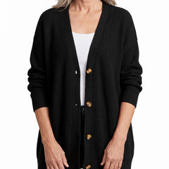 Hazel Women's Oversized Ribbed Cardigan hero