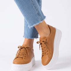 Nadine Women's Platform Lace-Up Sneakers hero image