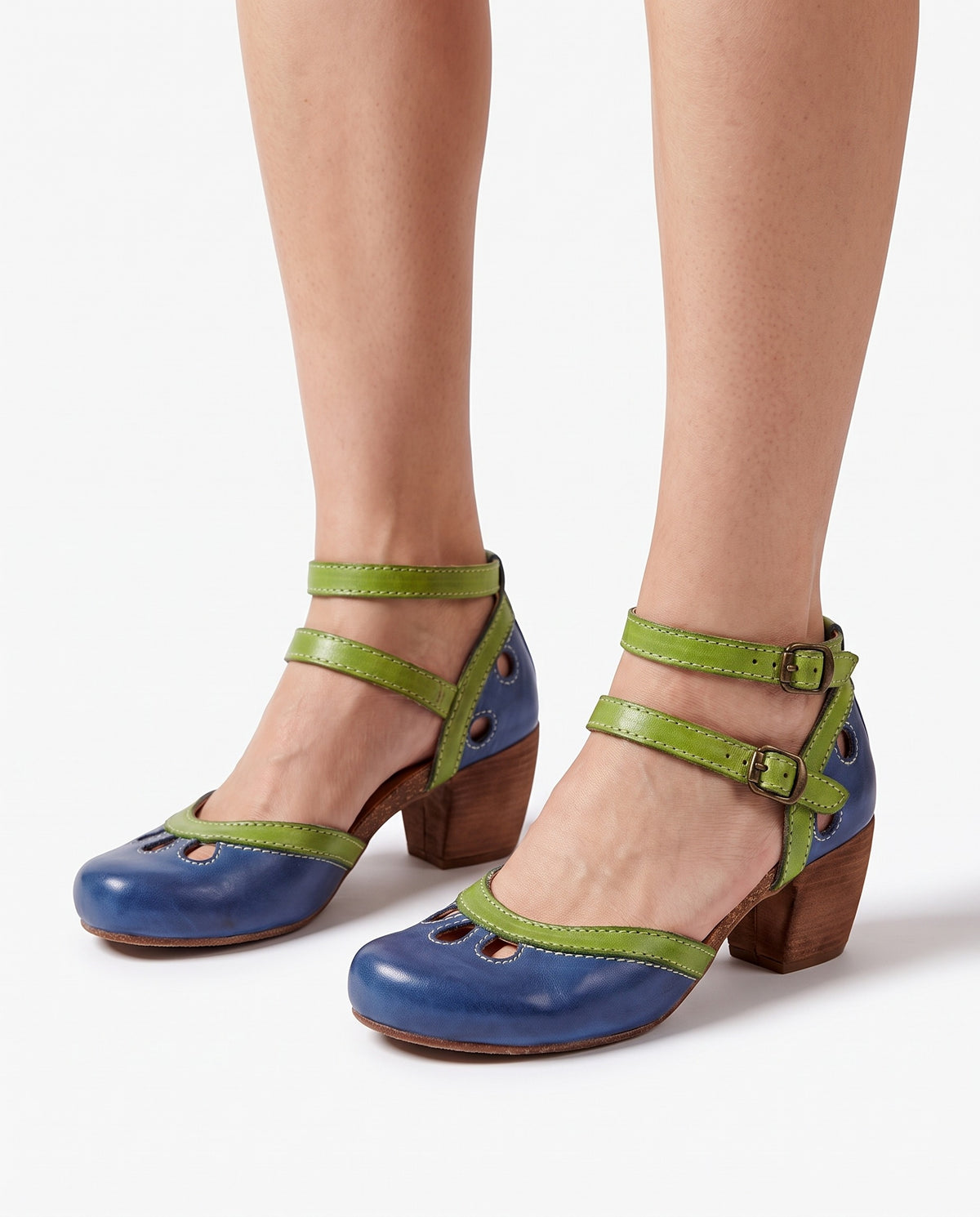 Agnes Women's Cushioned Slide Sandals worn on feet