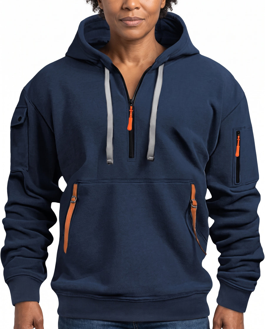 Lucille | Women's Half-Zip Hoodie