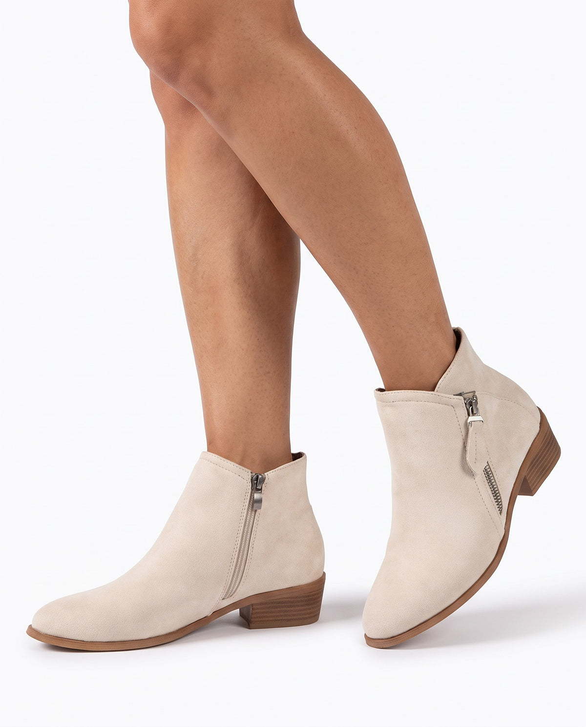 Patricia Women's Zip-Front Lace-Up Ankle Boots hero