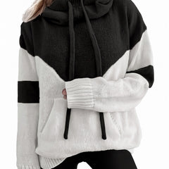 Elsa Women's Colorblock Knit Hoodie
