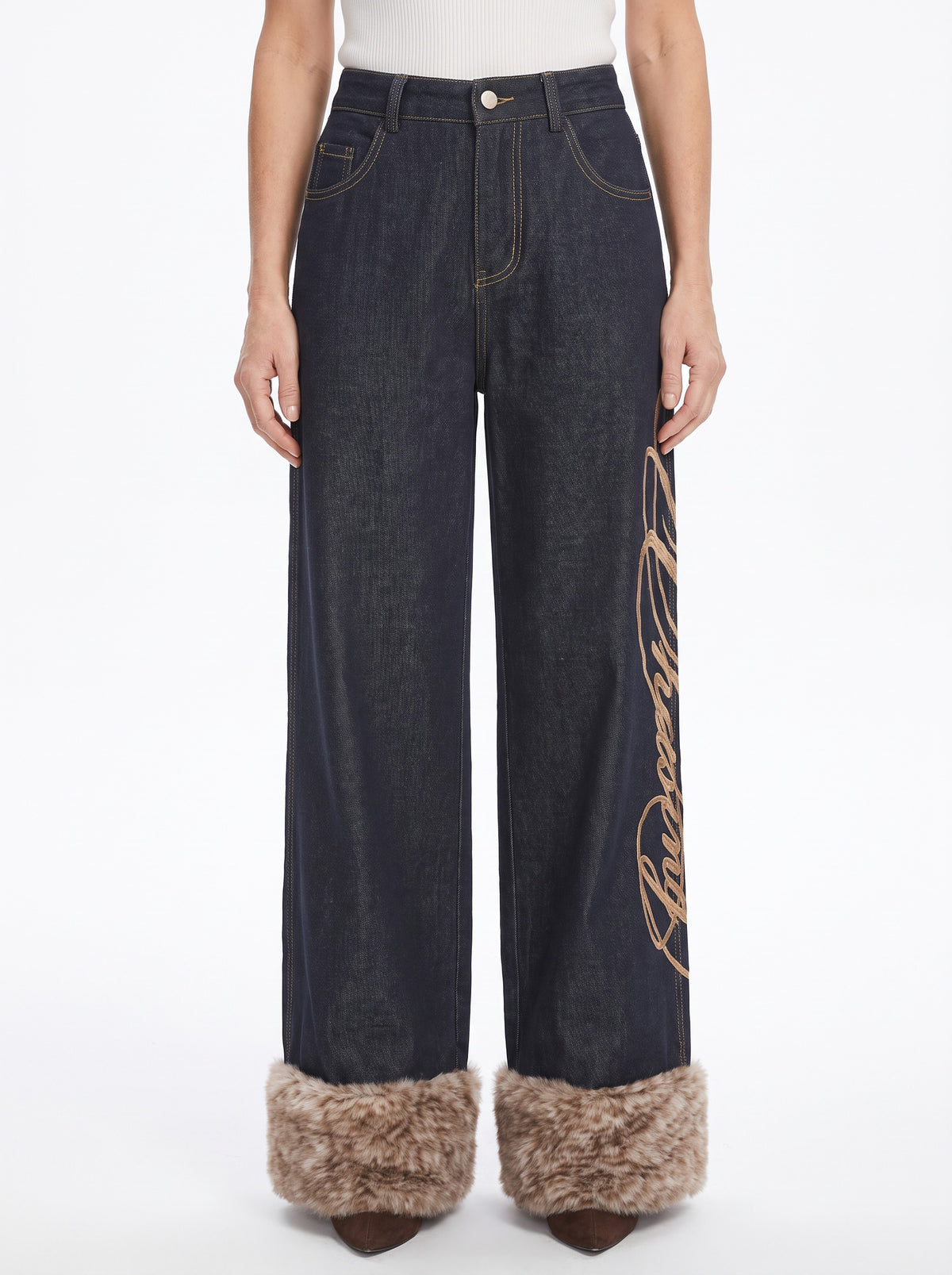 Hilda | Women's High-Waist Palazzo Jeans