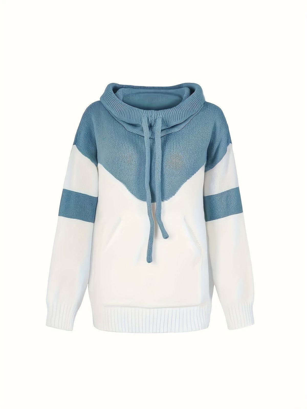 Elsa | Women's Colorblock Knit Hoodie