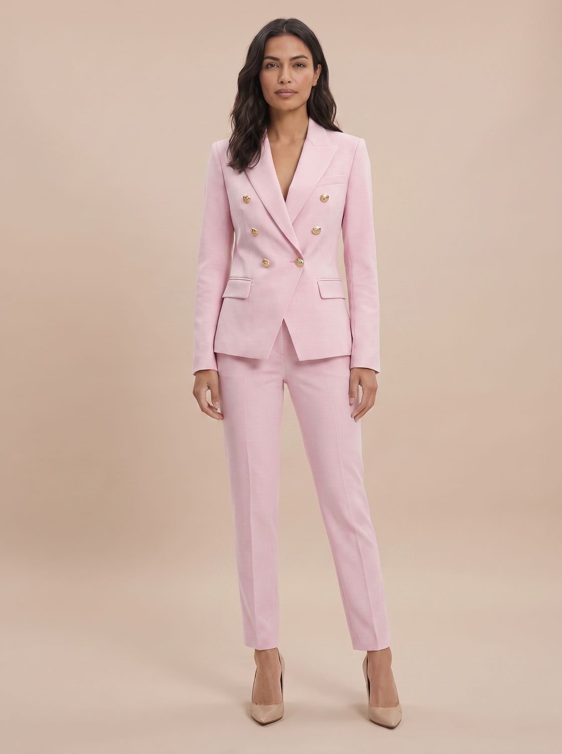 Camilla | Women's Double-Breasted Blazer & Trouser Suit Set