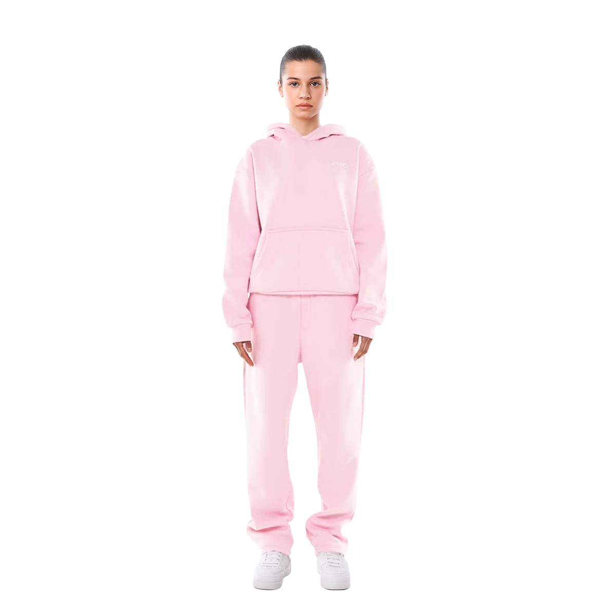 Ramona-Hazel | Women's Drawstring Hoodie & Jogger Set