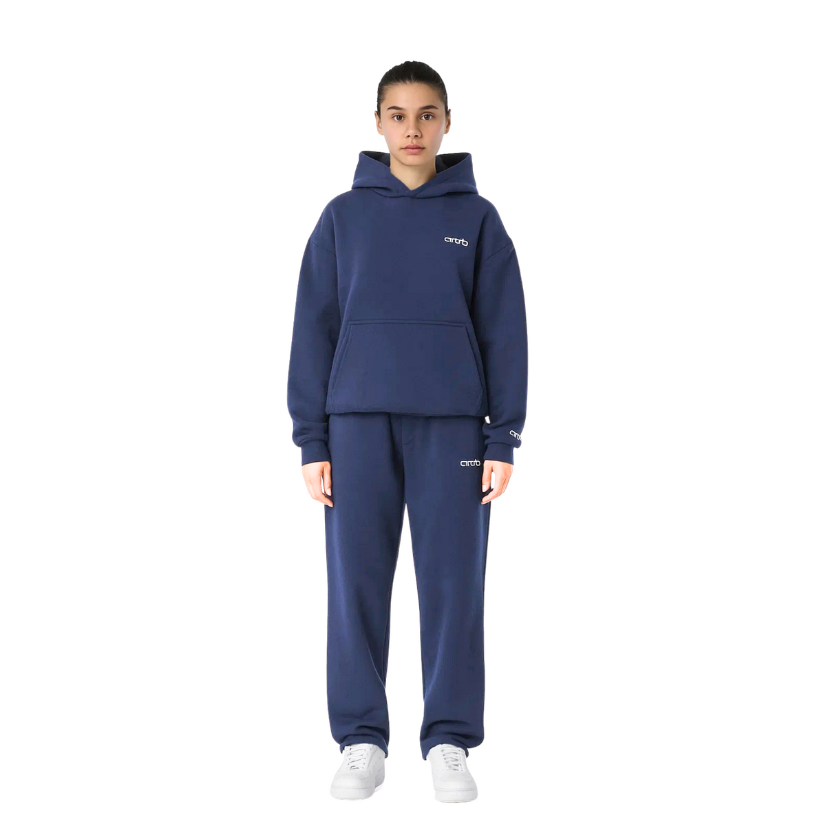 Ramona-Hazel | Women's Drawstring Hoodie & Jogger Set