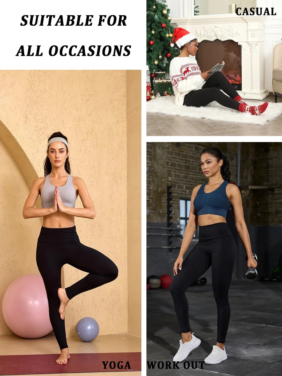 Penelope | Women's Fleece-Lined High-Waist Leggings