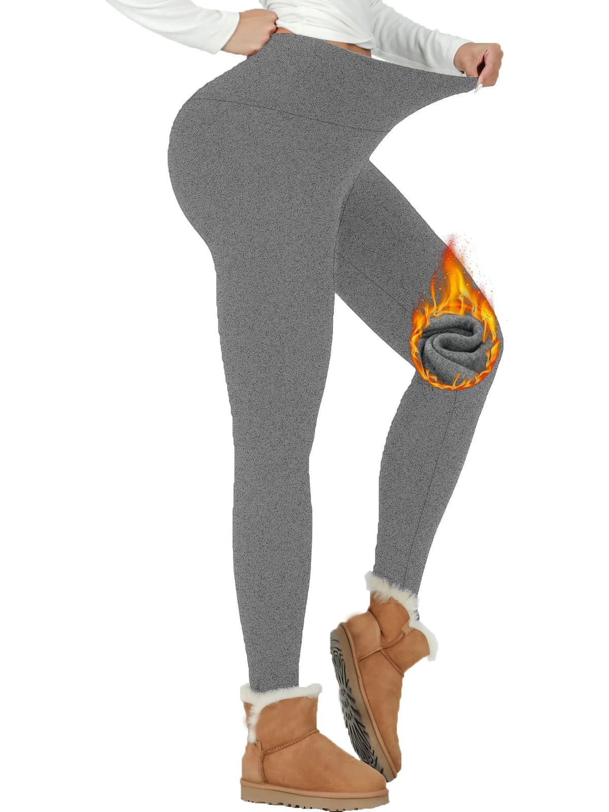 Penelope | Women's Fleece-Lined High-Waist Leggings