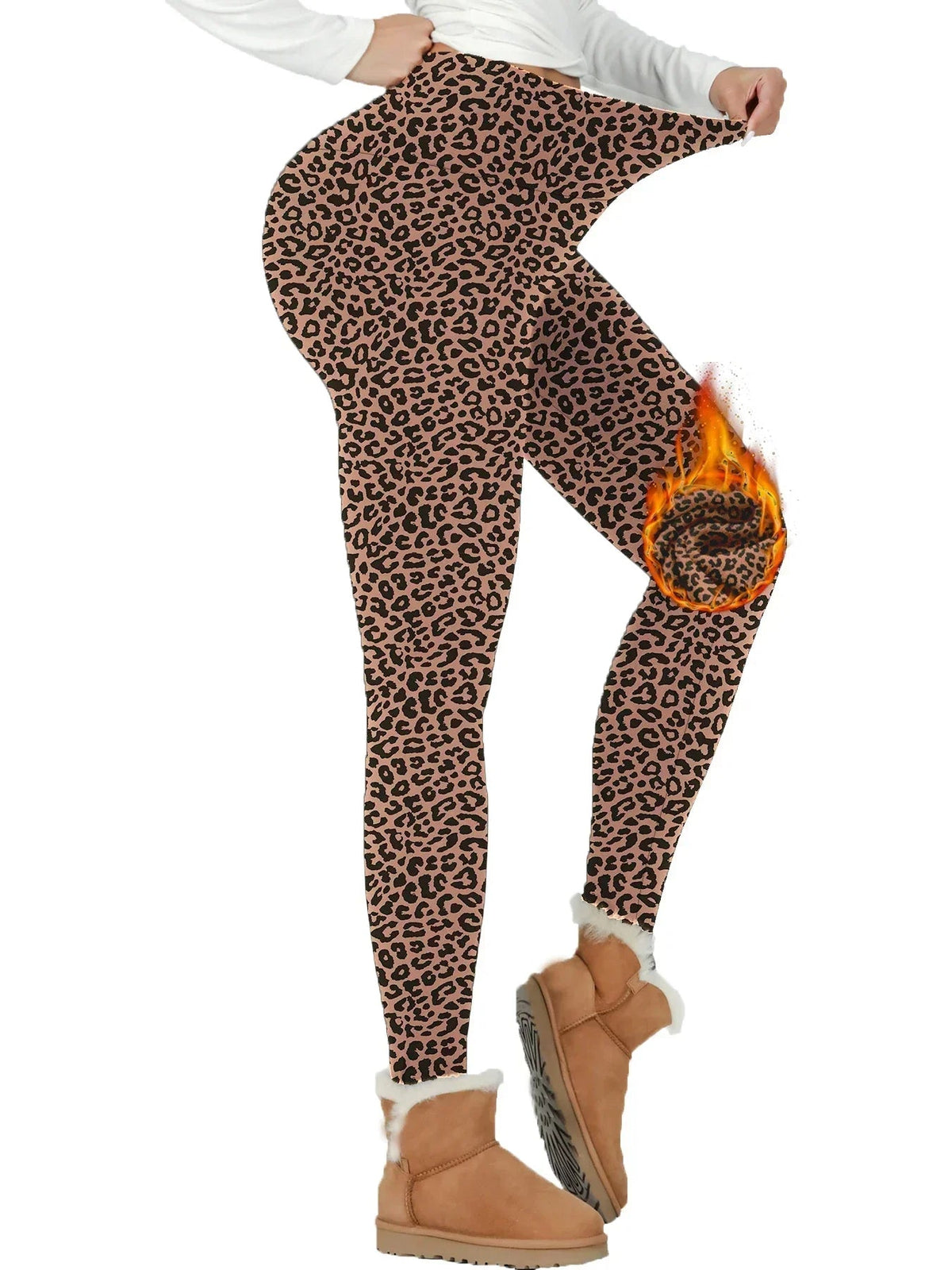 Penelope | Women's Fleece-Lined High-Waist Leggings