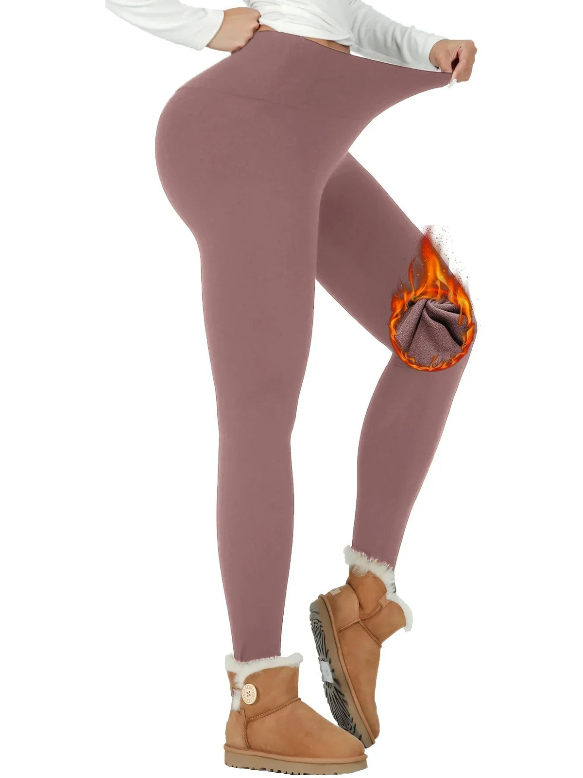 Penelope | Women's Fleece-Lined High-Waist Leggings