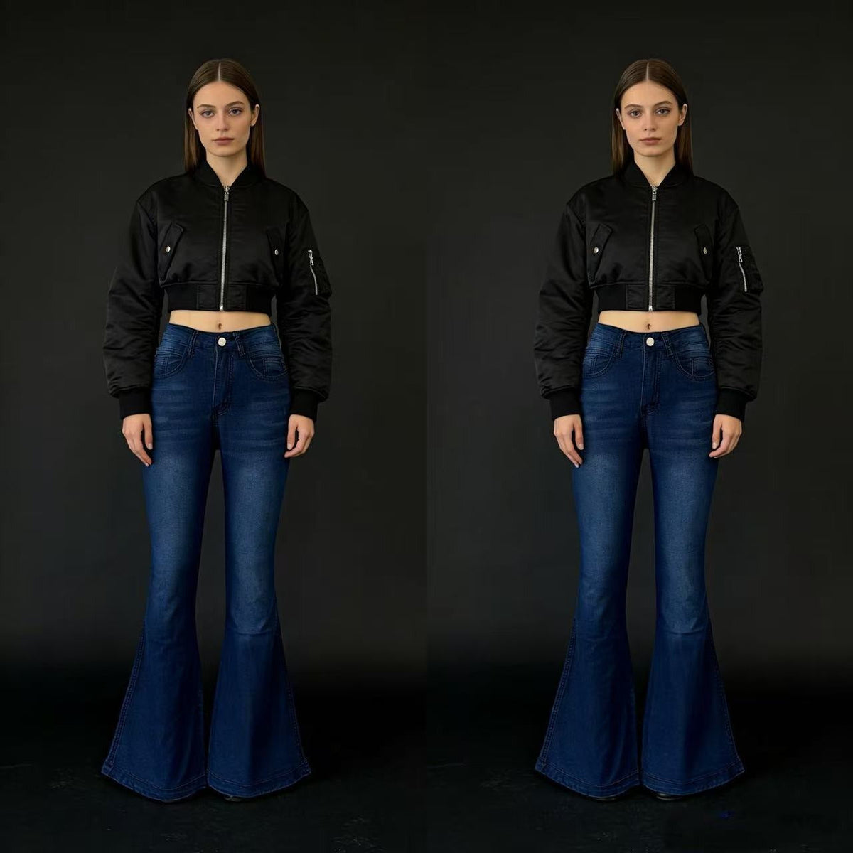 Selma | Women's High-Waist Flared Jeans