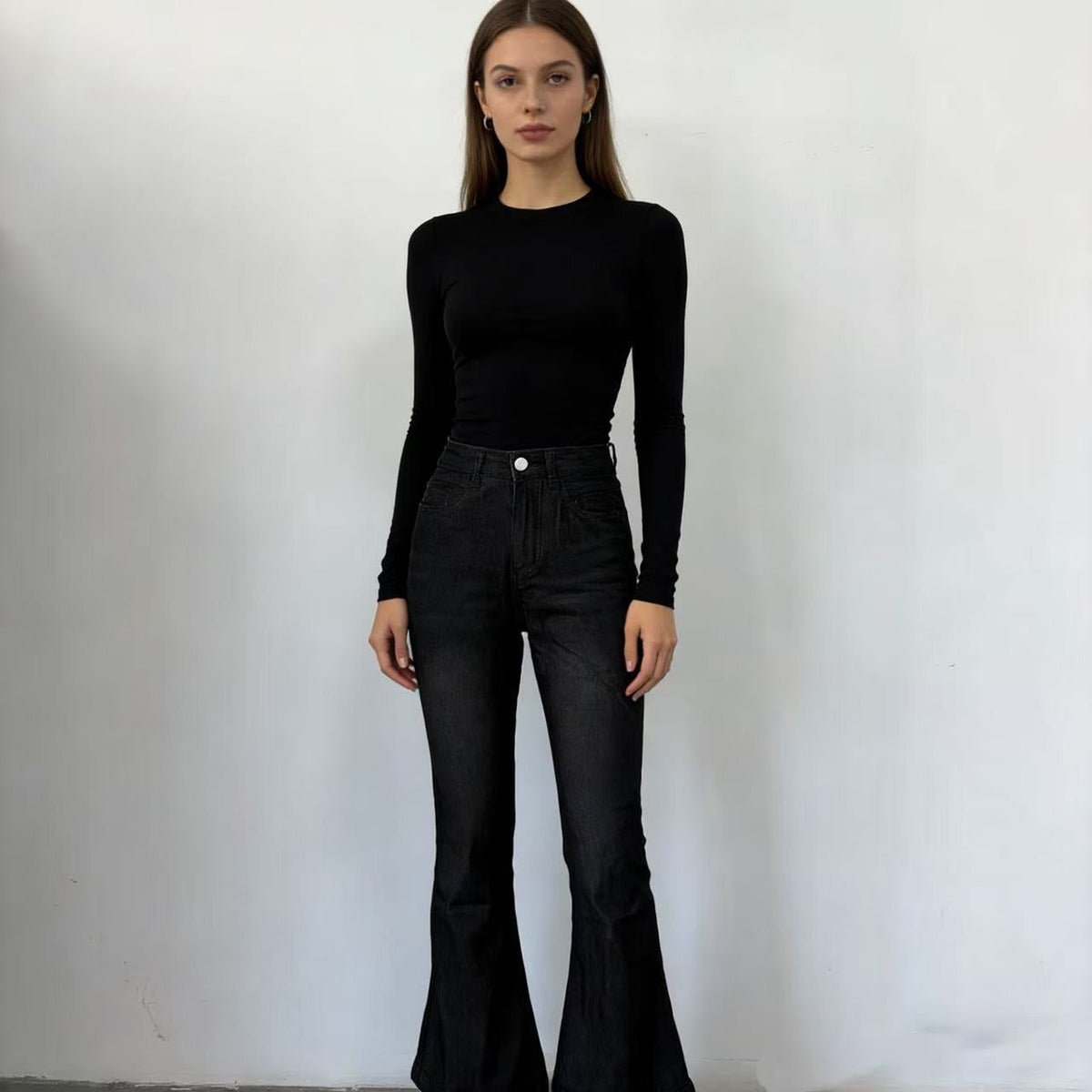 Selma | Women's High-Waist Flared Jeans