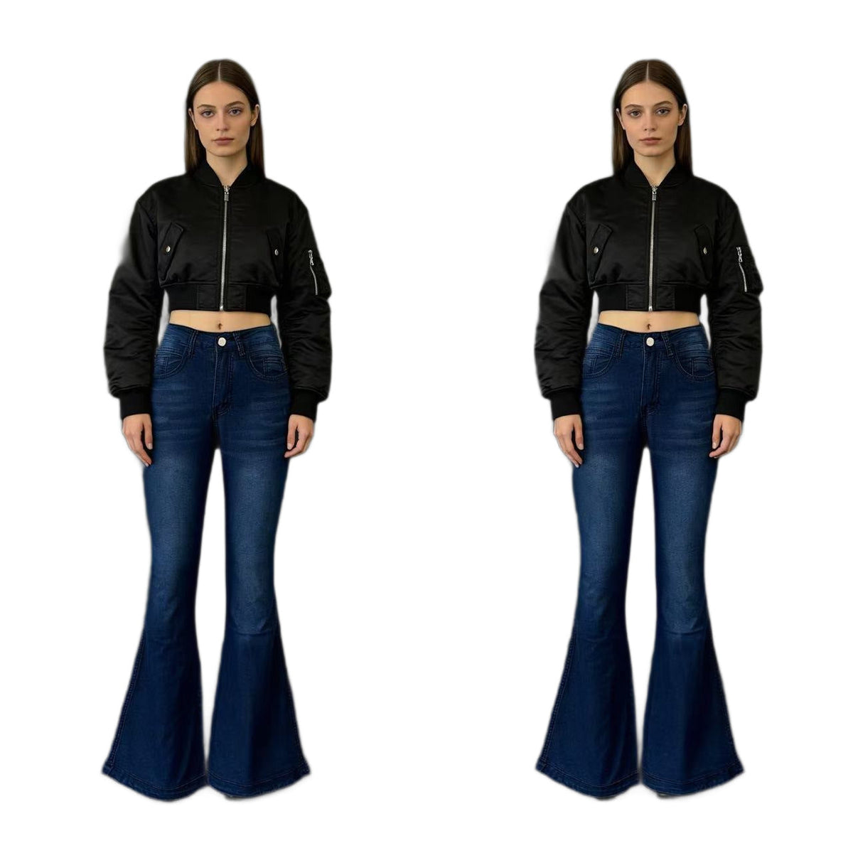 Selma | Women's High-Waist Flared Jeans