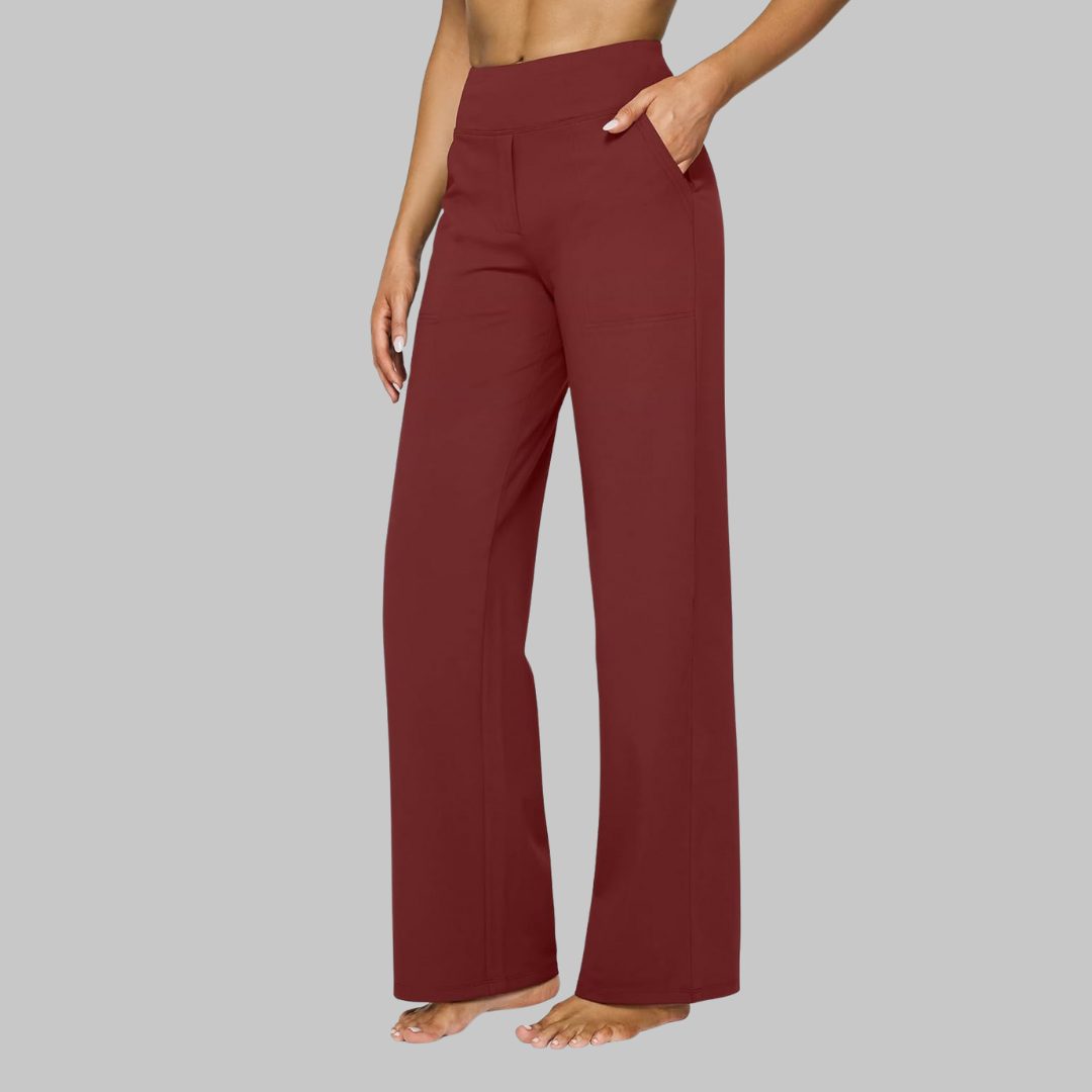 Leonora | Women's High-Waist Wide Leg Trousers