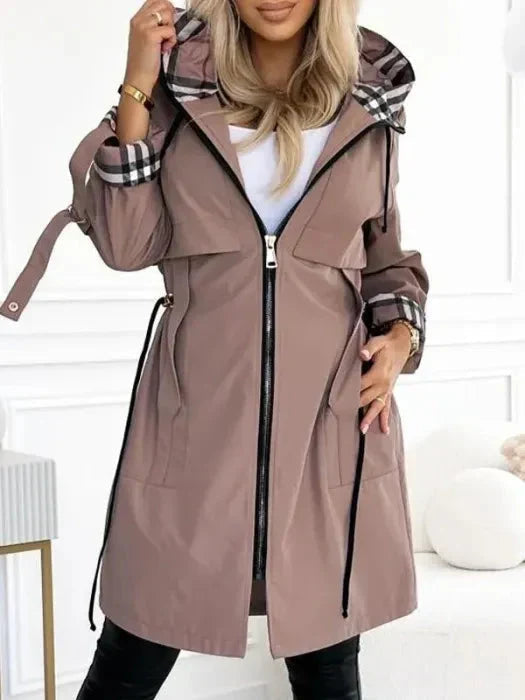 Nora | Women's Hooded Trench Coat