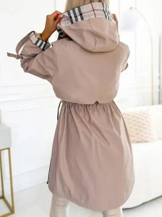 Nora | Women's Hooded Trench Coat