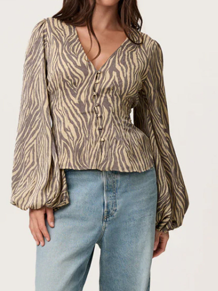 Astrid | Women's Jacquard Lace Peplum Blouse