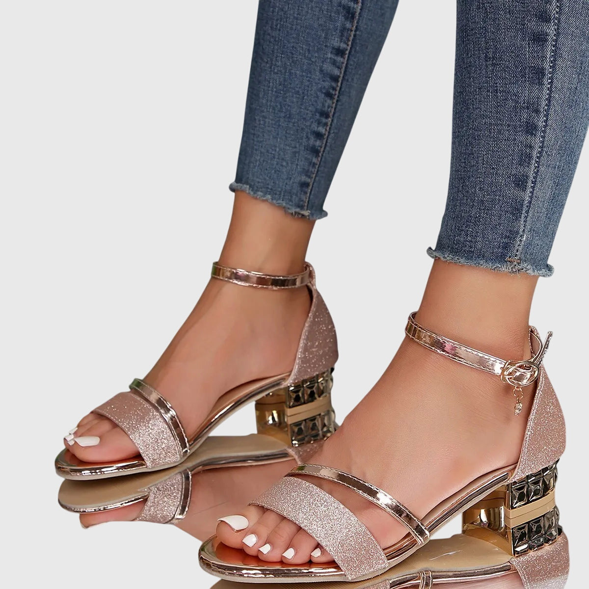 Constance | Women's Kitten Heel Sandals