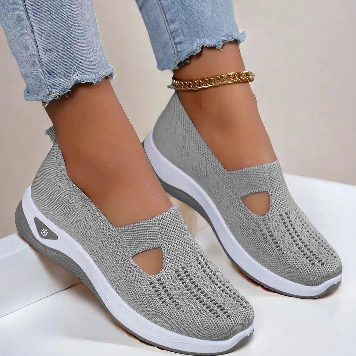 Renata | Women's Knit Slip-On Walking Shoes