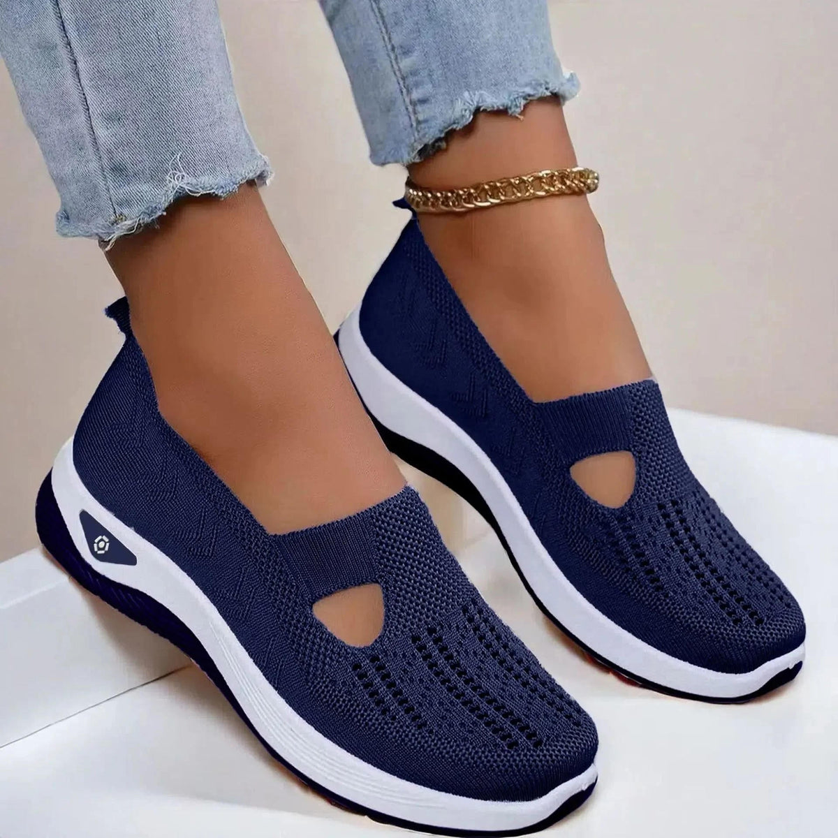 Renata | Women's Knit Slip-On Walking Shoes