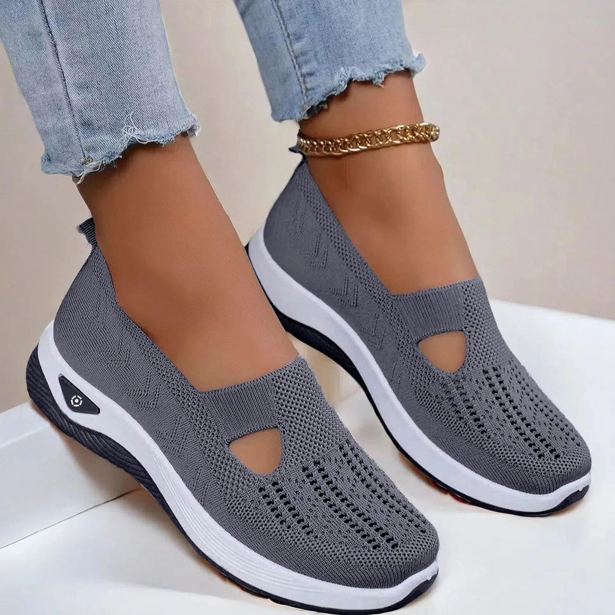Renata | Women's Knit Slip-On Walking Shoes
