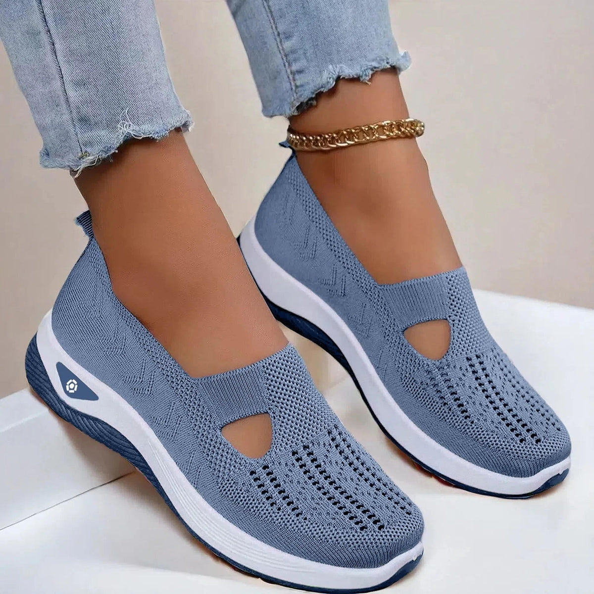 Renata | Women's Knit Slip-On Walking Shoes