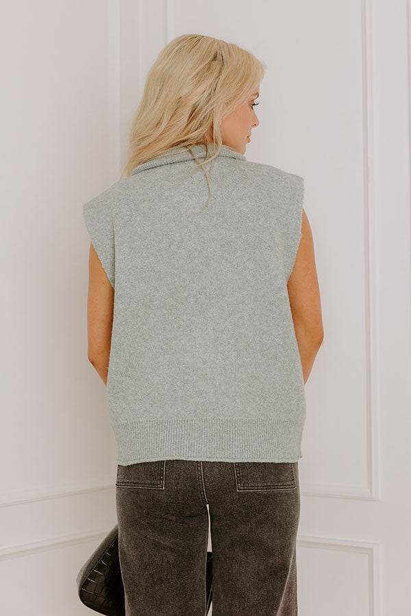 Renata-Katharine | Women's Knit Zip Vest