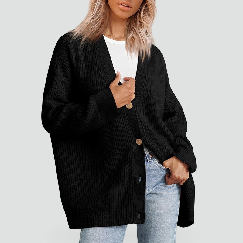 Hazel | Women's Oversized Ribbed Cardigan