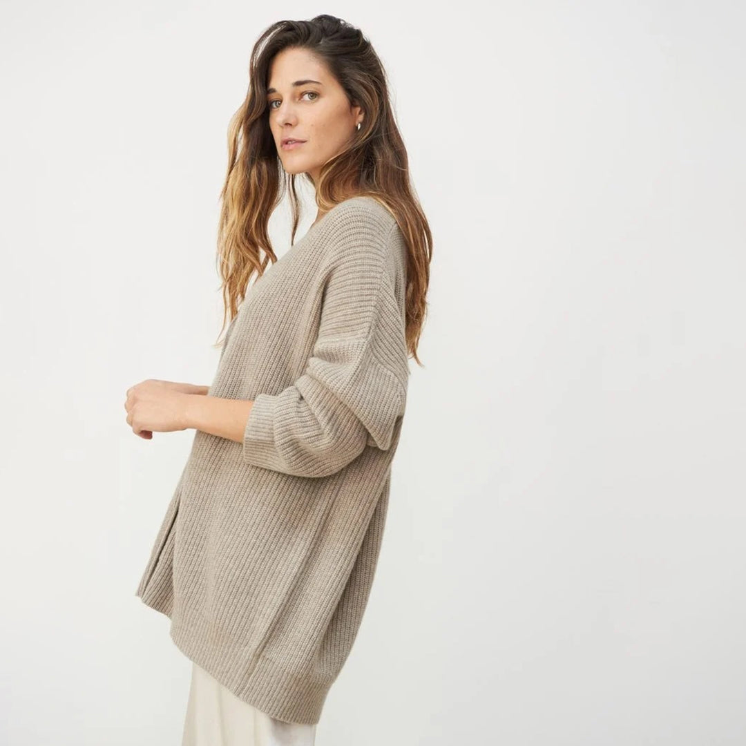 Hazel | Women's Oversized Ribbed Cardigan