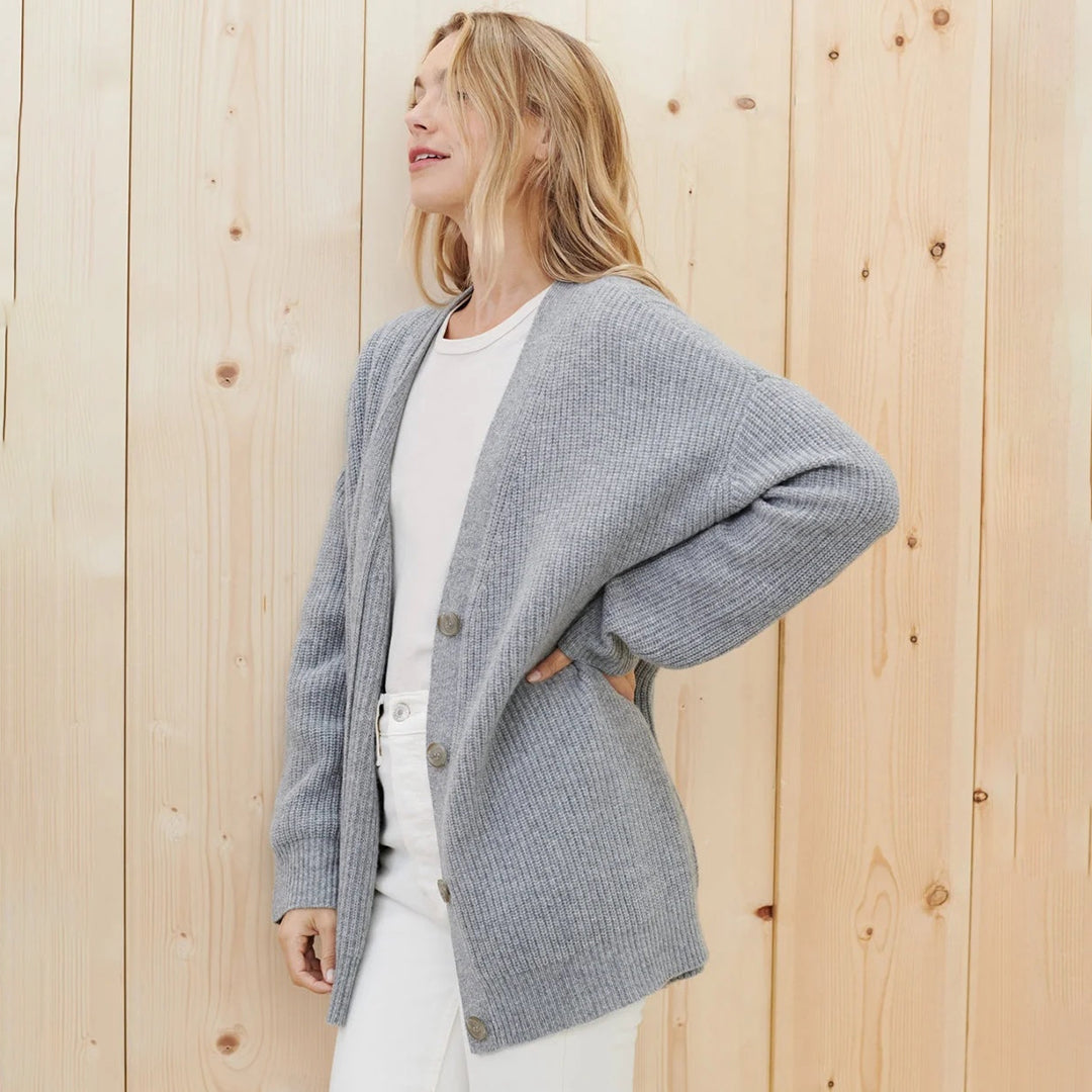 Hazel | Women's Oversized Ribbed Cardigan