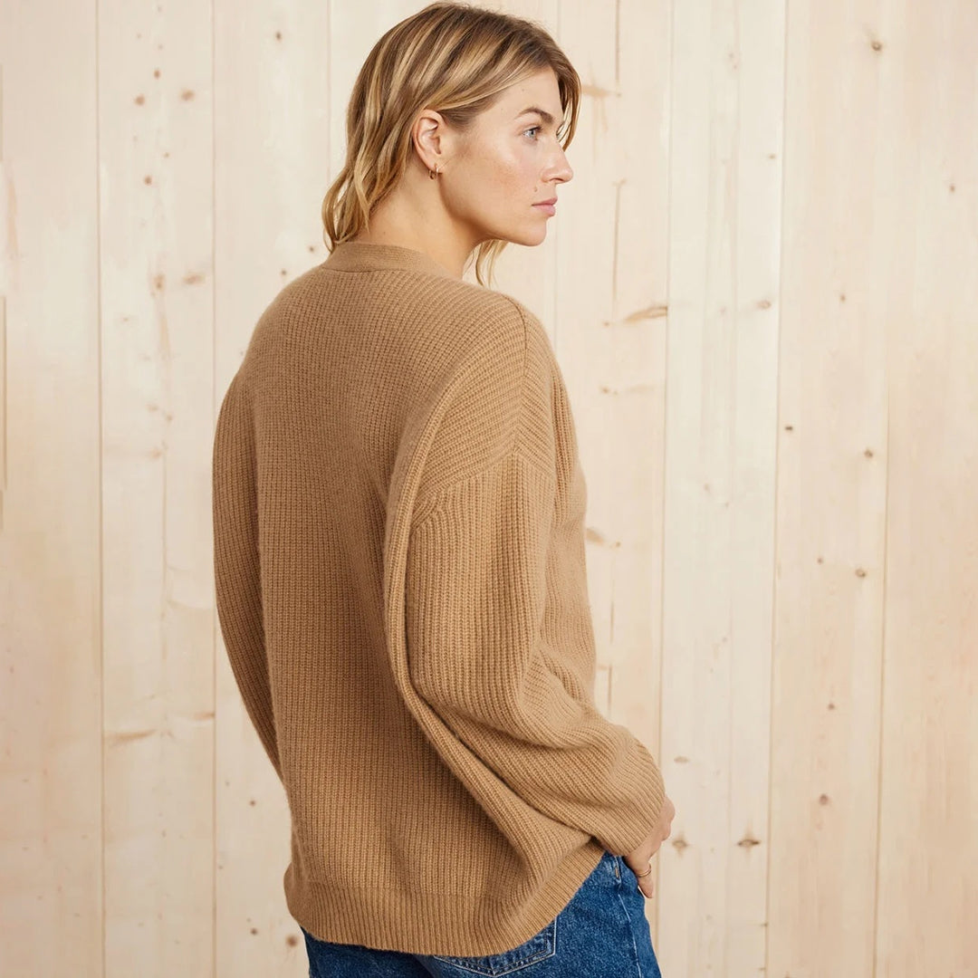 Hazel | Women's Oversized Ribbed Cardigan