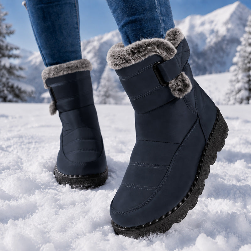 Adele | Women's Plush-Trim Winter Ankle Boots