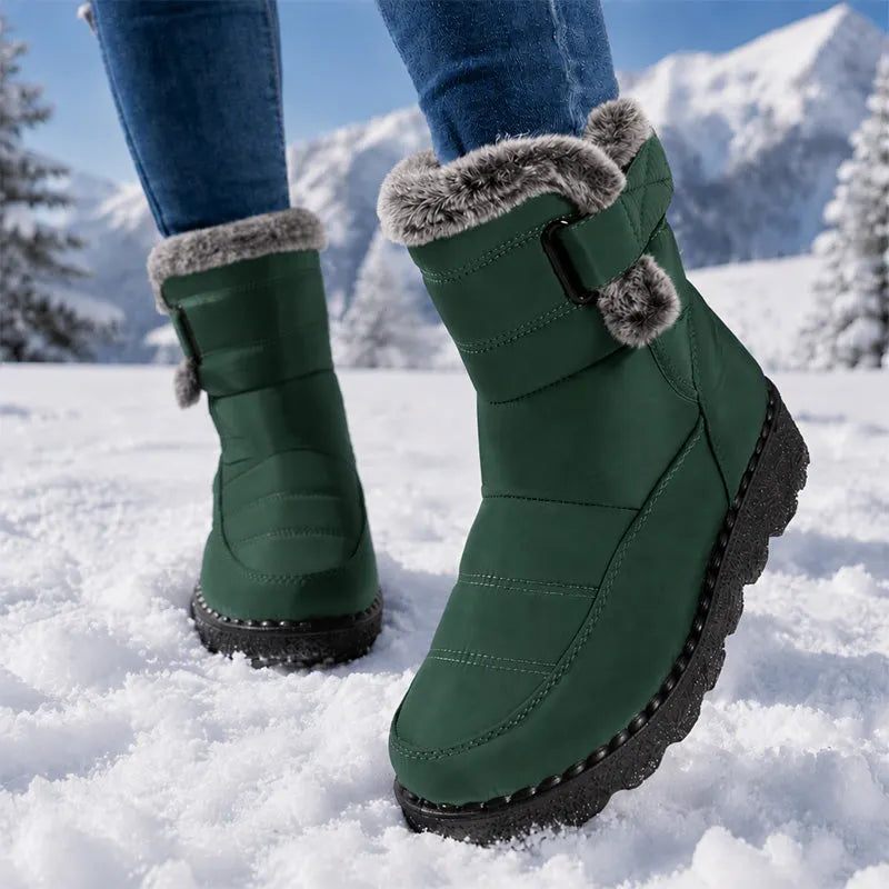 Adele | Women's Plush-Trim Winter Ankle Boots