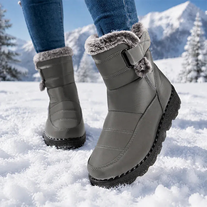 Adele | Women's Plush-Trim Winter Ankle Boots