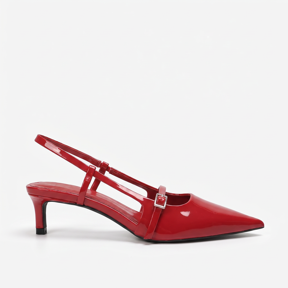 Cordelia | Women's Pointed Slingback Kitten Heels