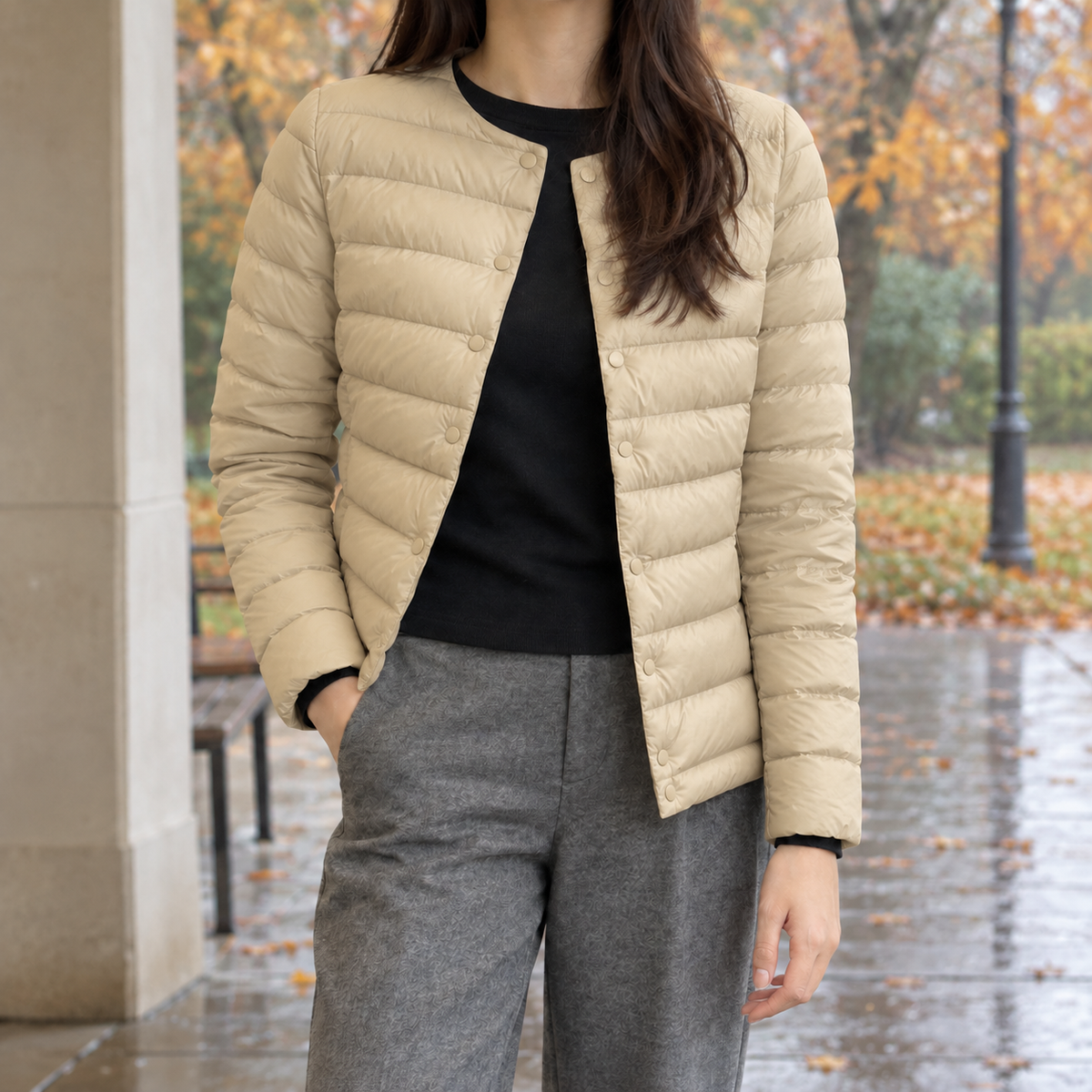 Verna | Women's Quilted Puffer Jacket