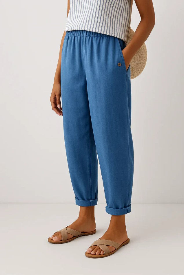 Bernadette | Women's Relaxed Straight-Leg Trousers