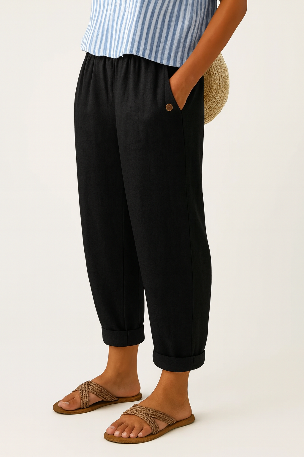 Bernadette | Women's Relaxed Straight-Leg Trousers