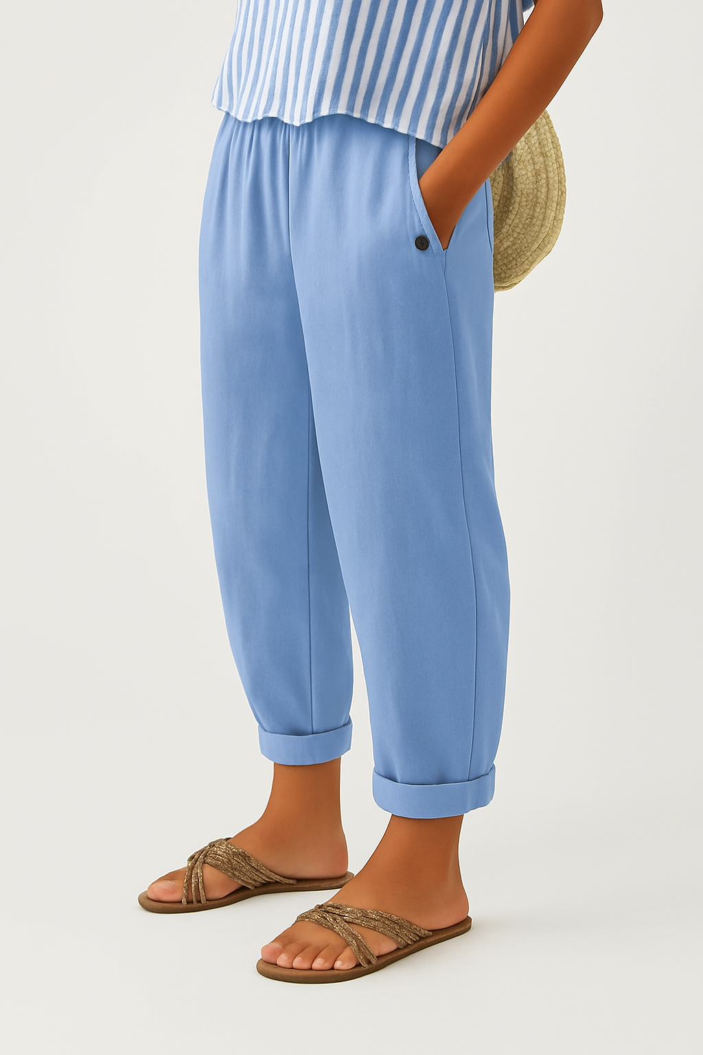 Bernadette | Women's Relaxed Straight-Leg Trousers