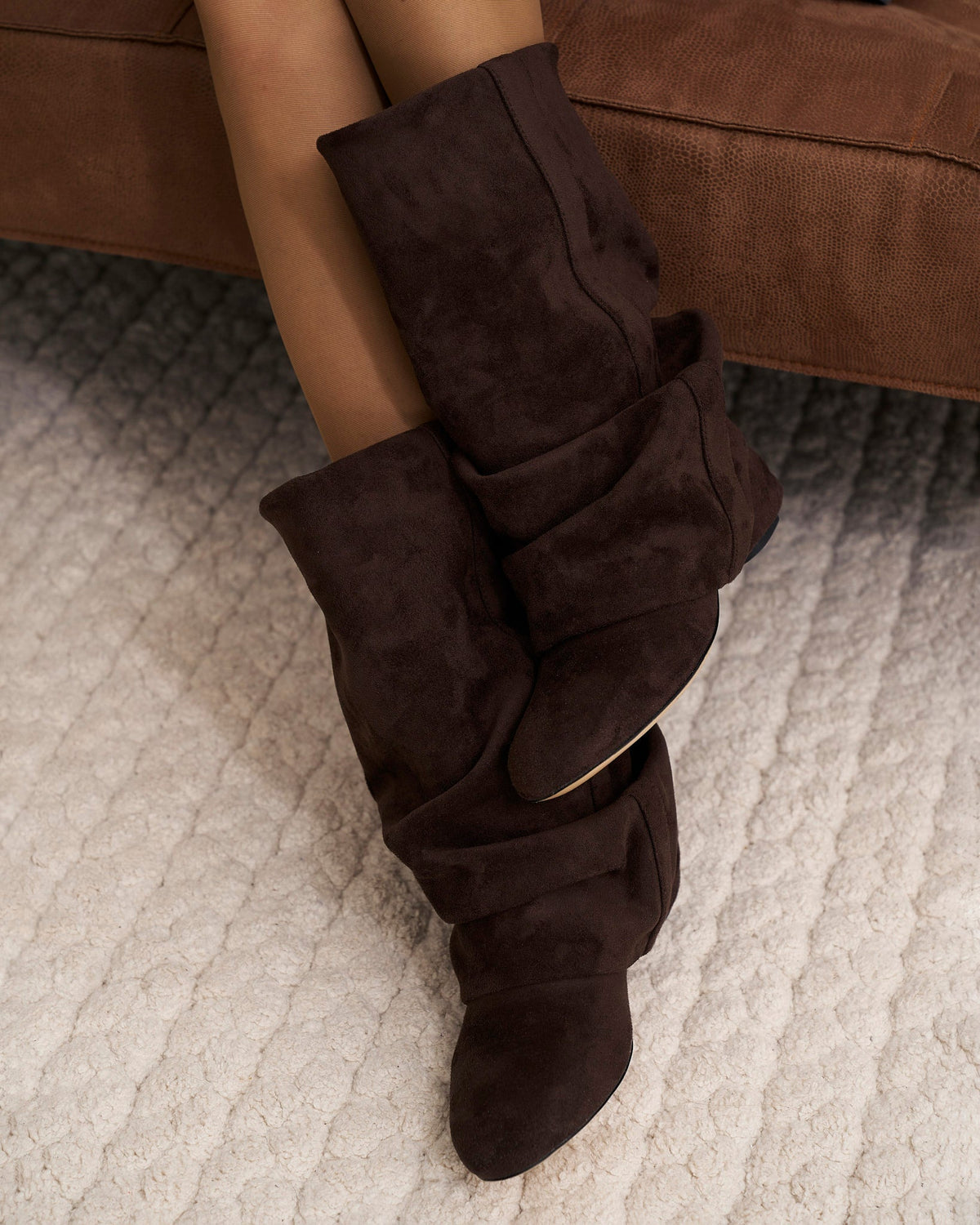 Veronica | Women's Slouchy Knee-High Boots