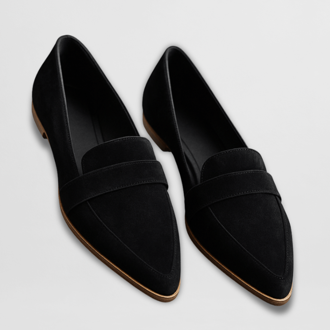 Juliet | Women's Suede-Look Penny Loafers