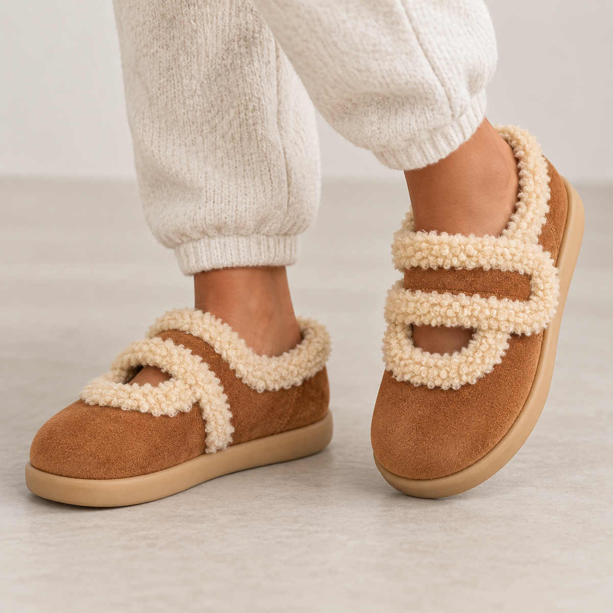Estelle | Women's Suede-Look Slippers