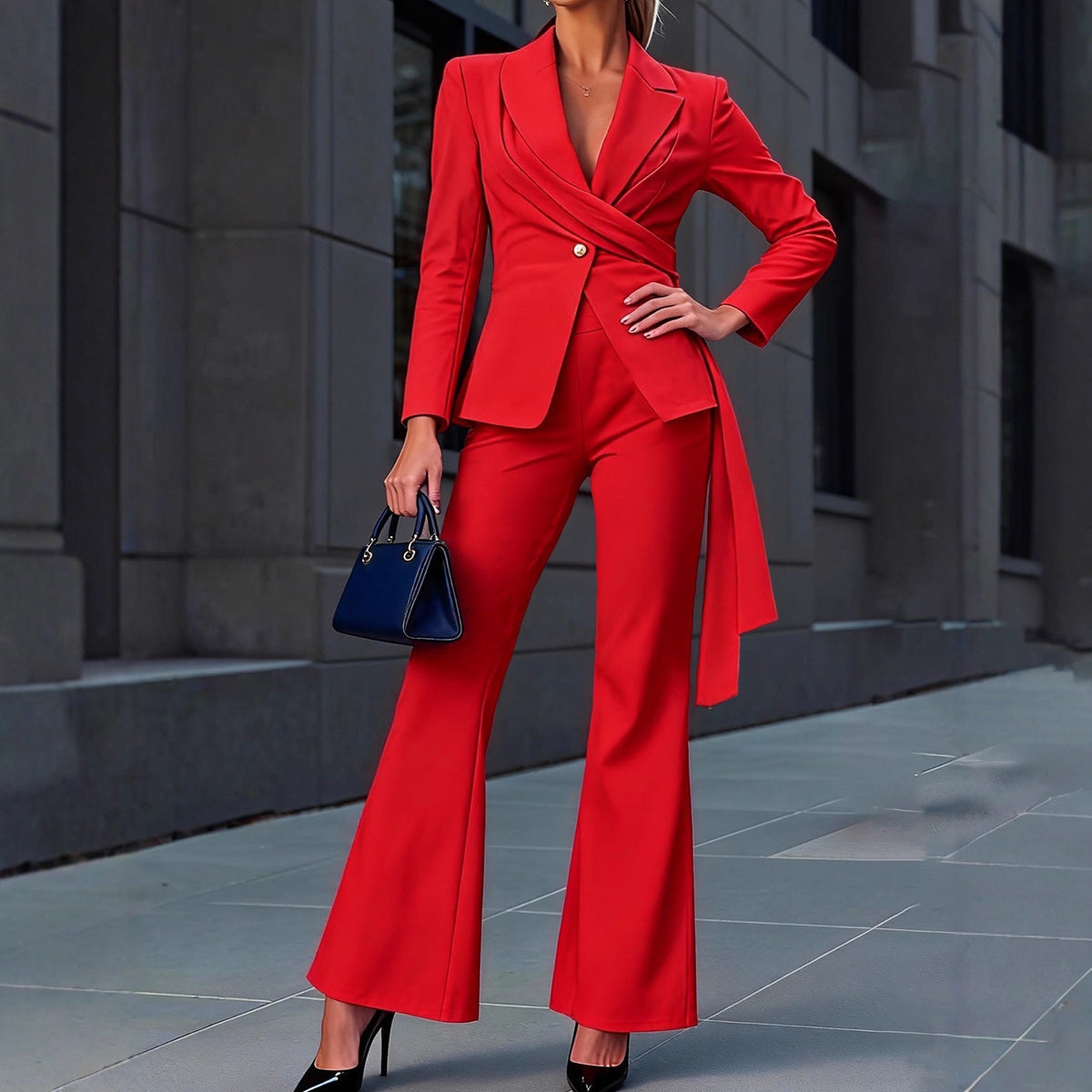 Carmen | Women's Tailored Blazer Trouser Suit Set