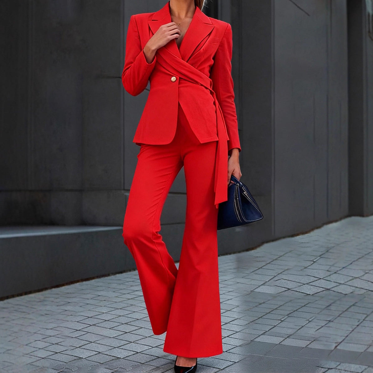 Carmen | Women's Tailored Blazer Trouser Suit Set