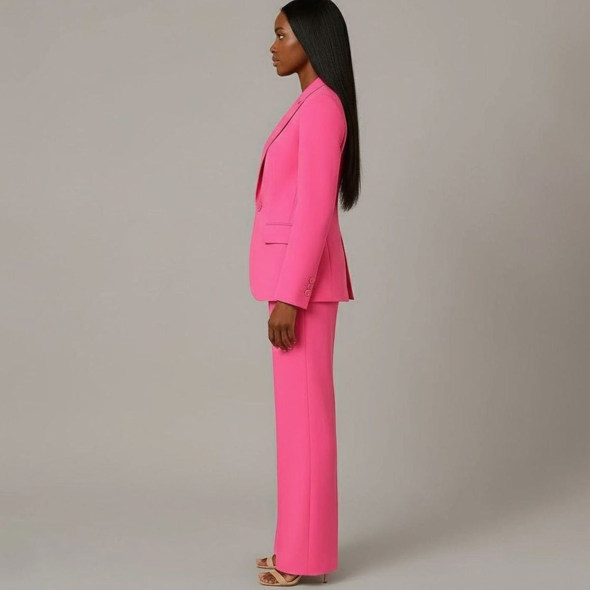 Lydia | Women's Tailored Blazer & Wide-Leg Trouser Set