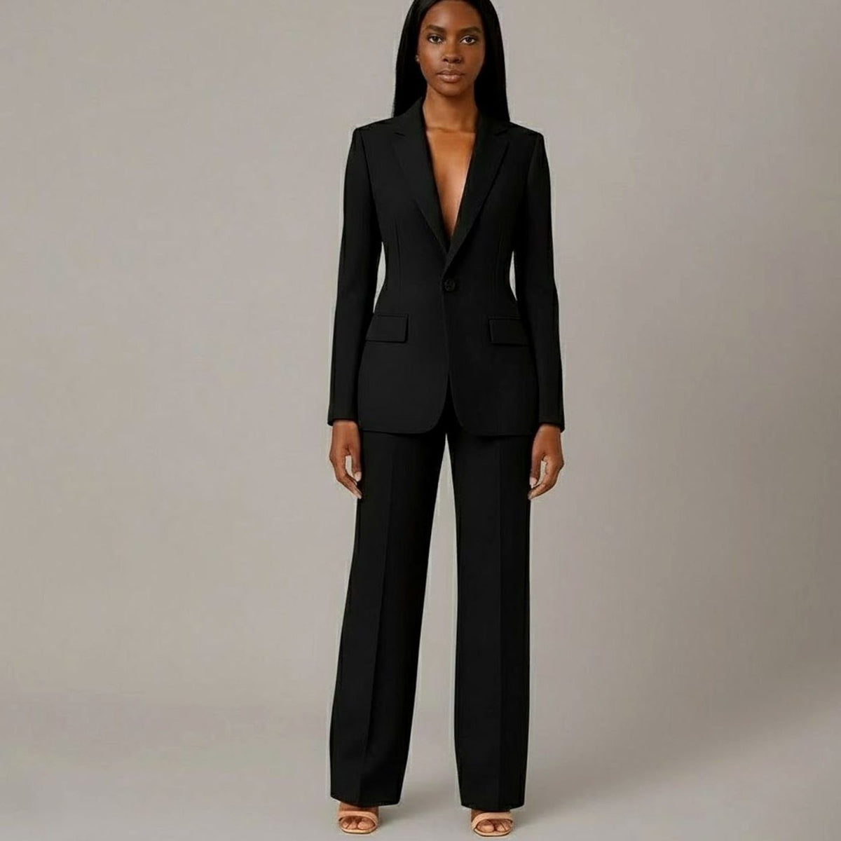 Lydia | Women's Tailored Blazer & Wide-Leg Trouser Set