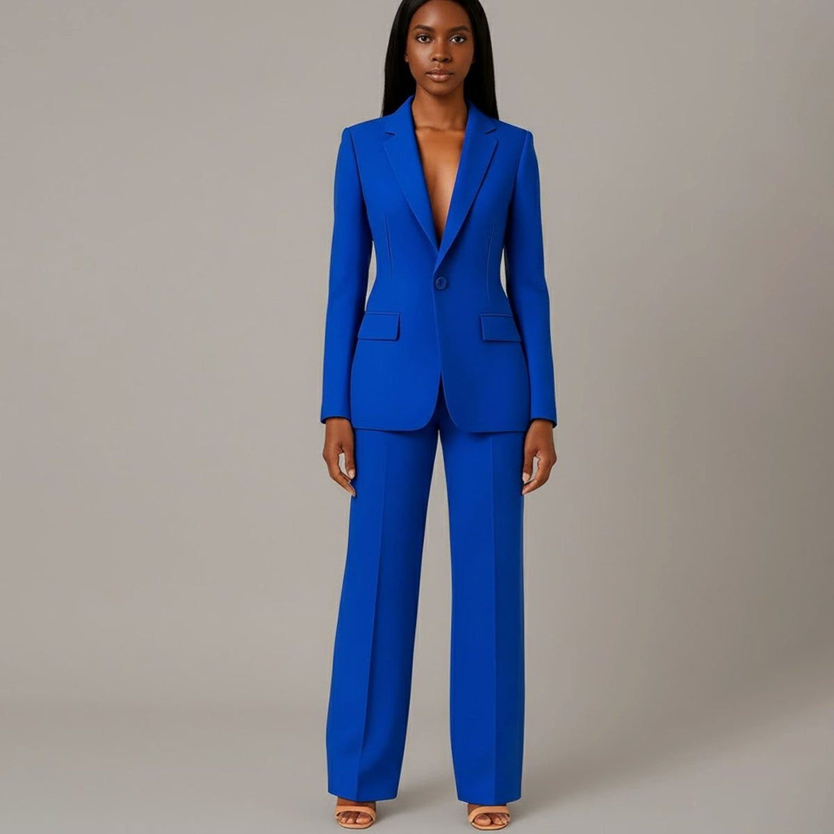 Lydia | Women's Tailored Blazer & Wide-Leg Trouser Set