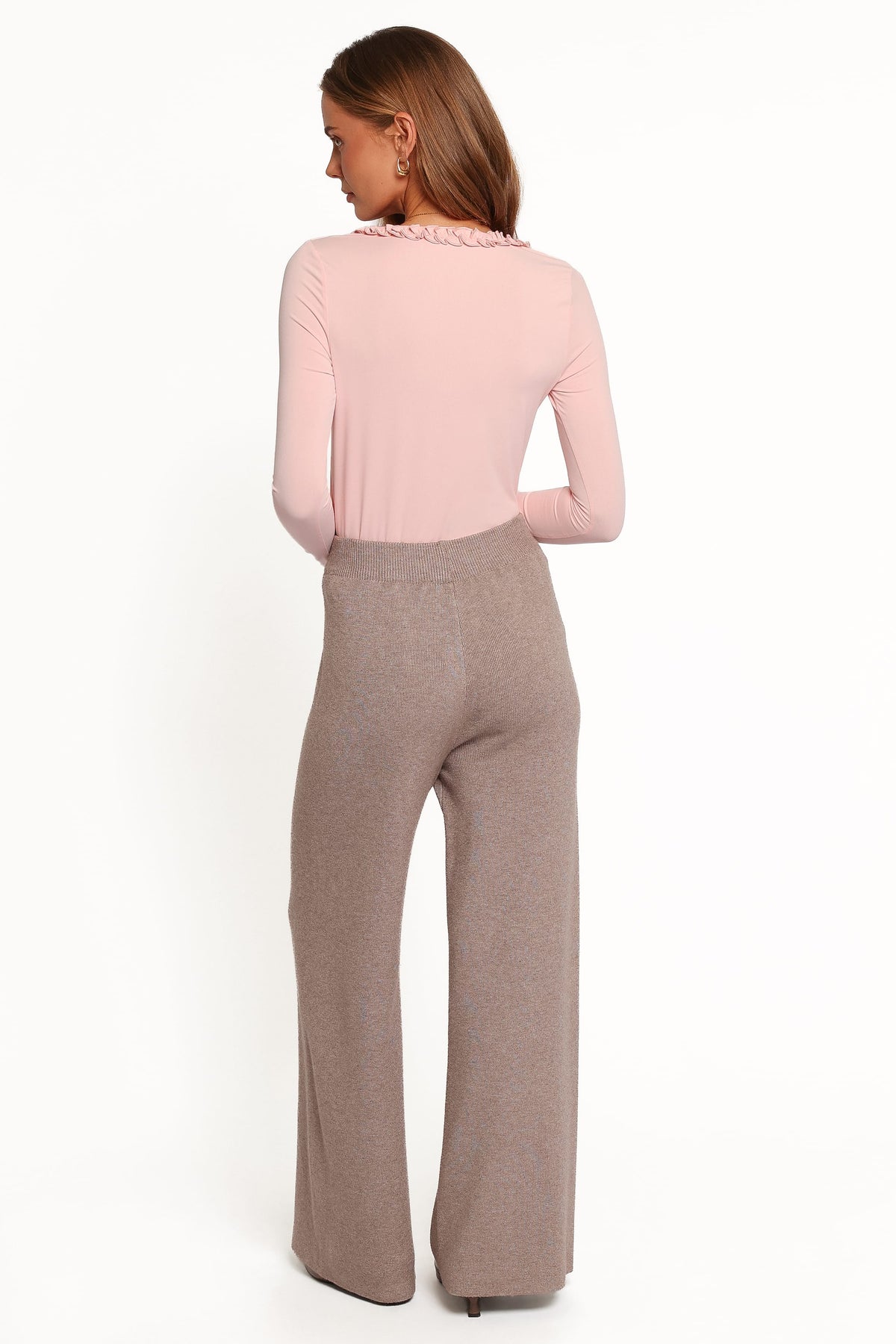 Helena-Lorraine | Women's Wide Leg Knit Pants